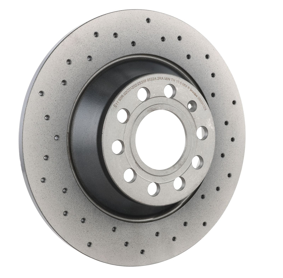 XTRA Drilled Rear Disc Brake Rotor - 08.8843.2X_29