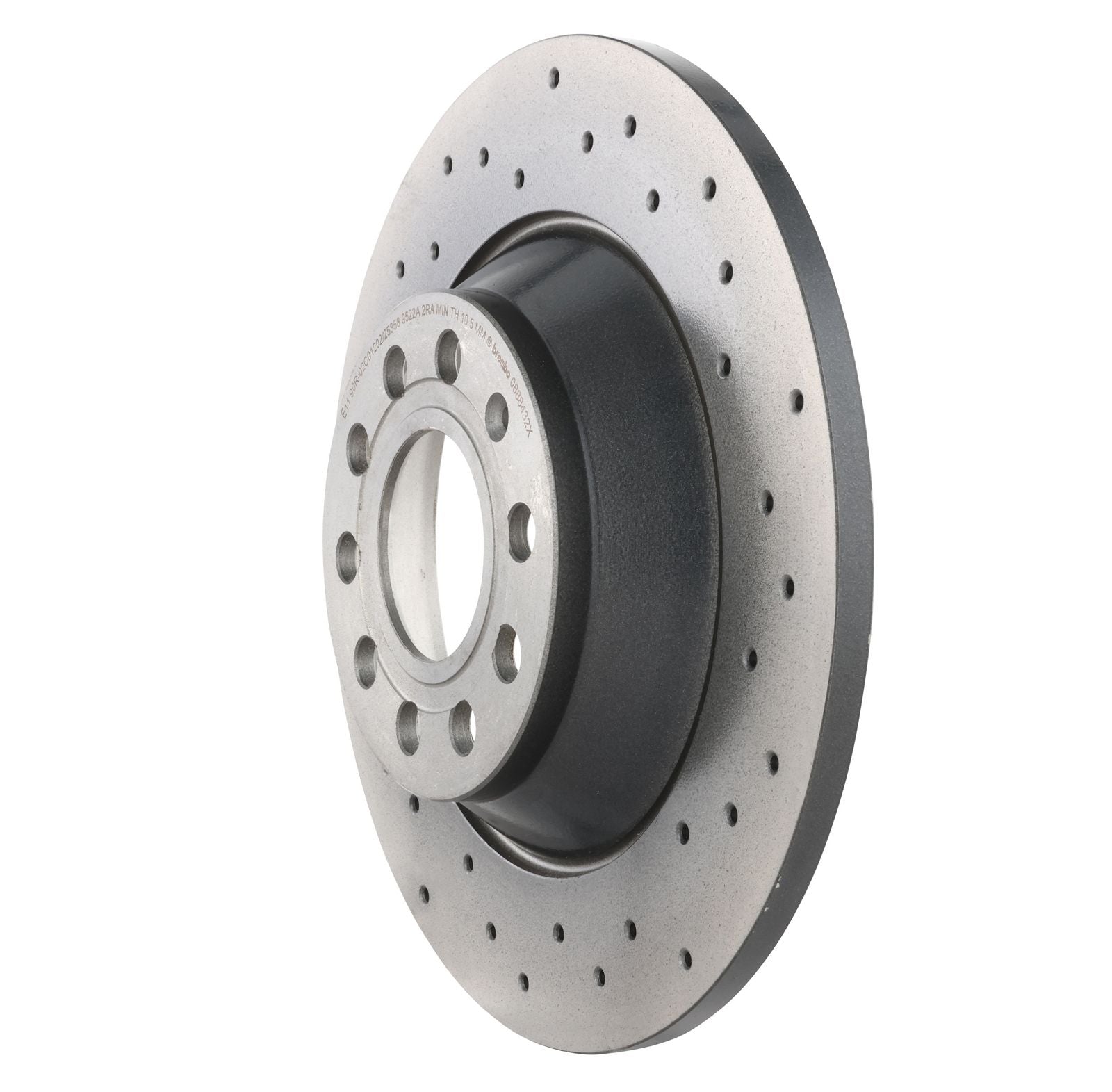 XTRA Drilled Rear Disc Brake Rotor - 08.8843.2X_11