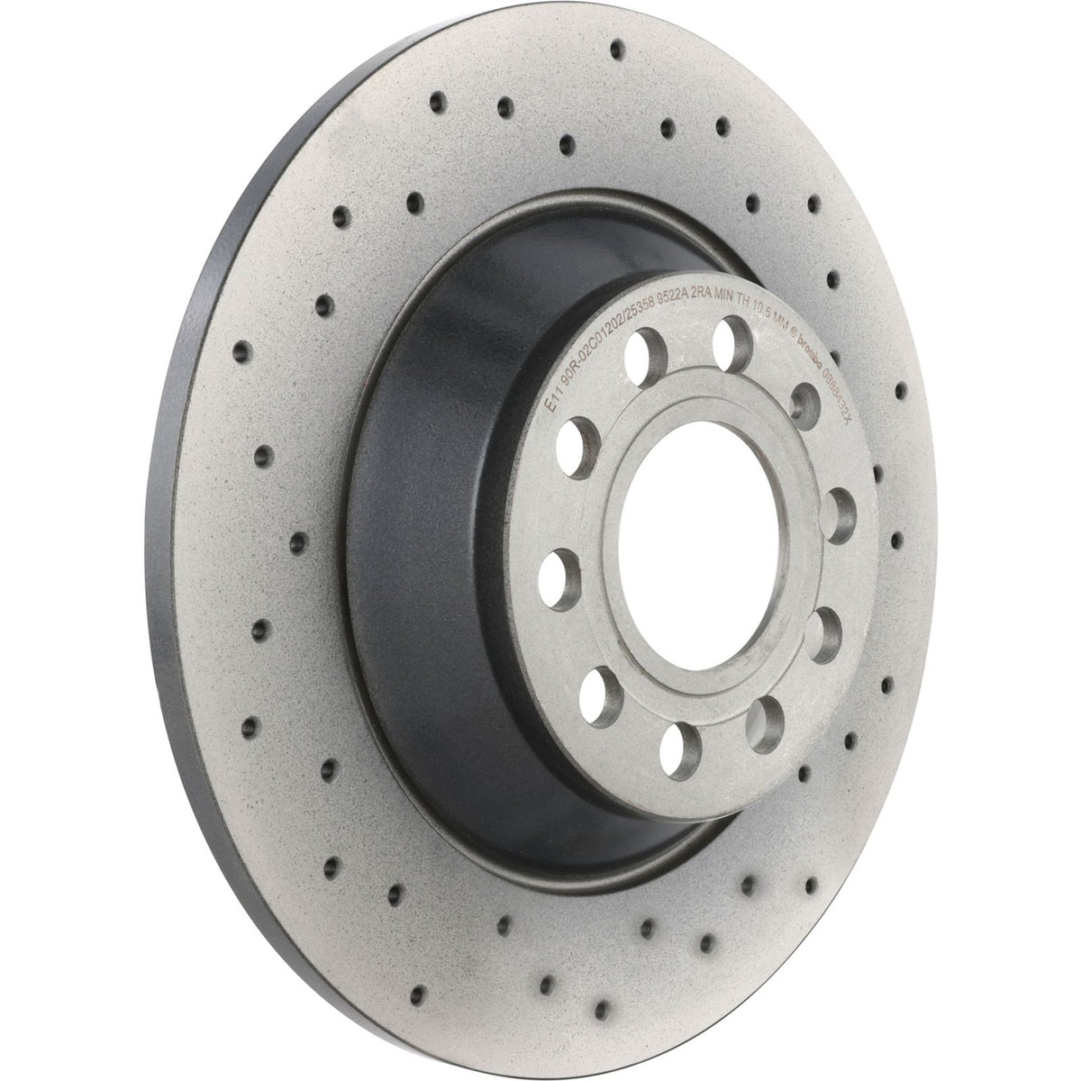 XTRA Drilled Rear Disc Brake Rotor - 08.8843.2X_05