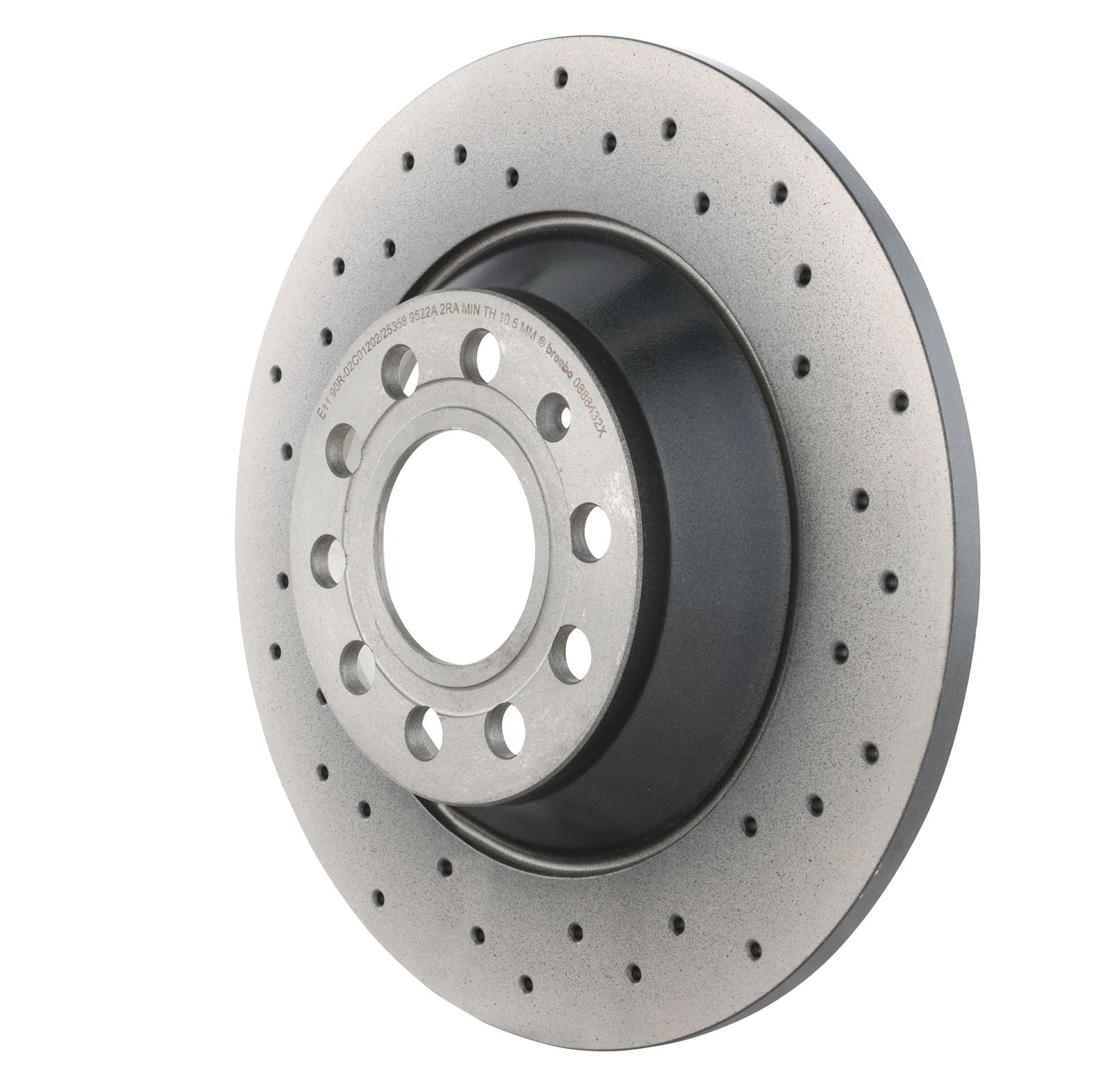 XTRA Drilled Rear Disc Brake Rotor - 08.8843.2X_10