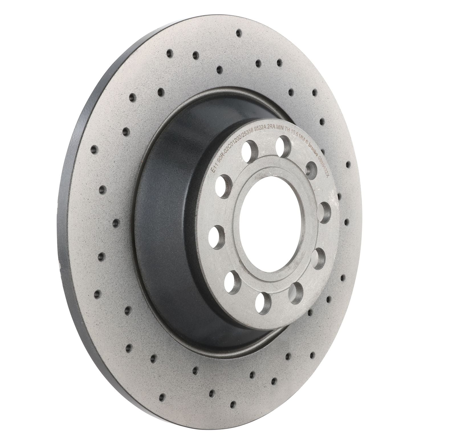 XTRA Drilled Rear Disc Brake Rotor - 08.8843.2X_28