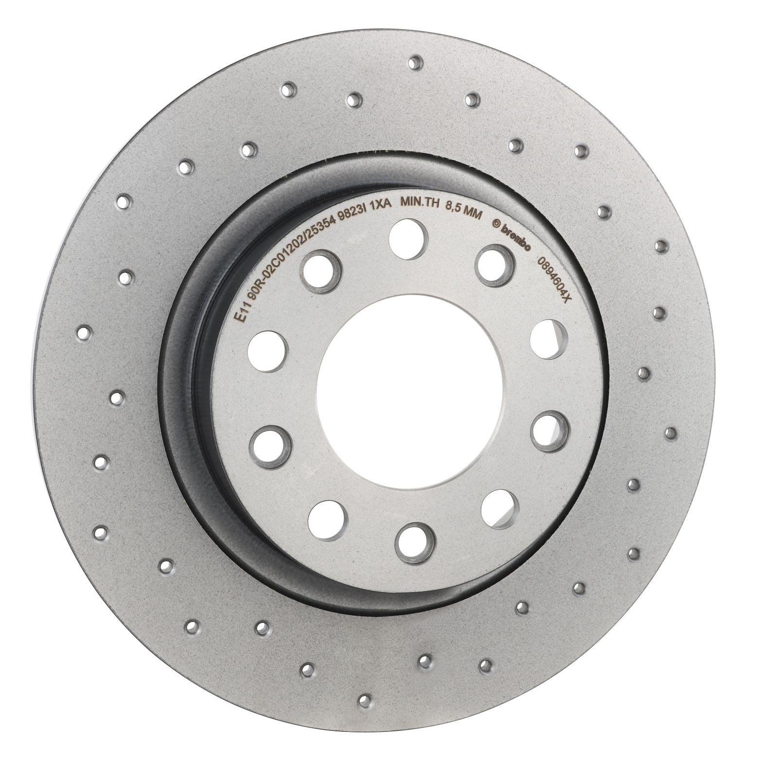 XTRA Drilled Rear Disc Brake Rotor - 08.9460.4X_29