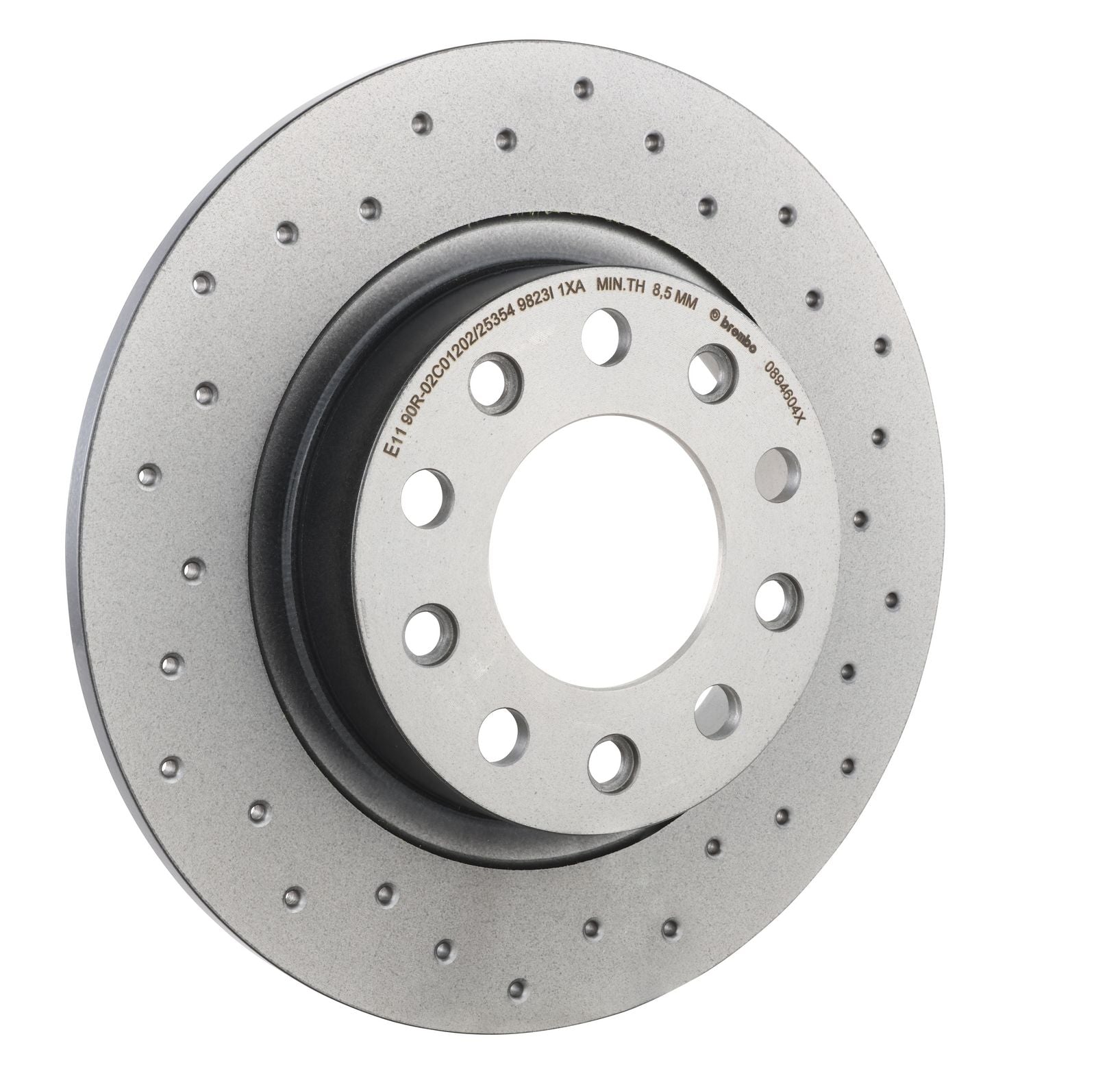 XTRA Drilled Rear Disc Brake Rotor - 08.9460.4X_28