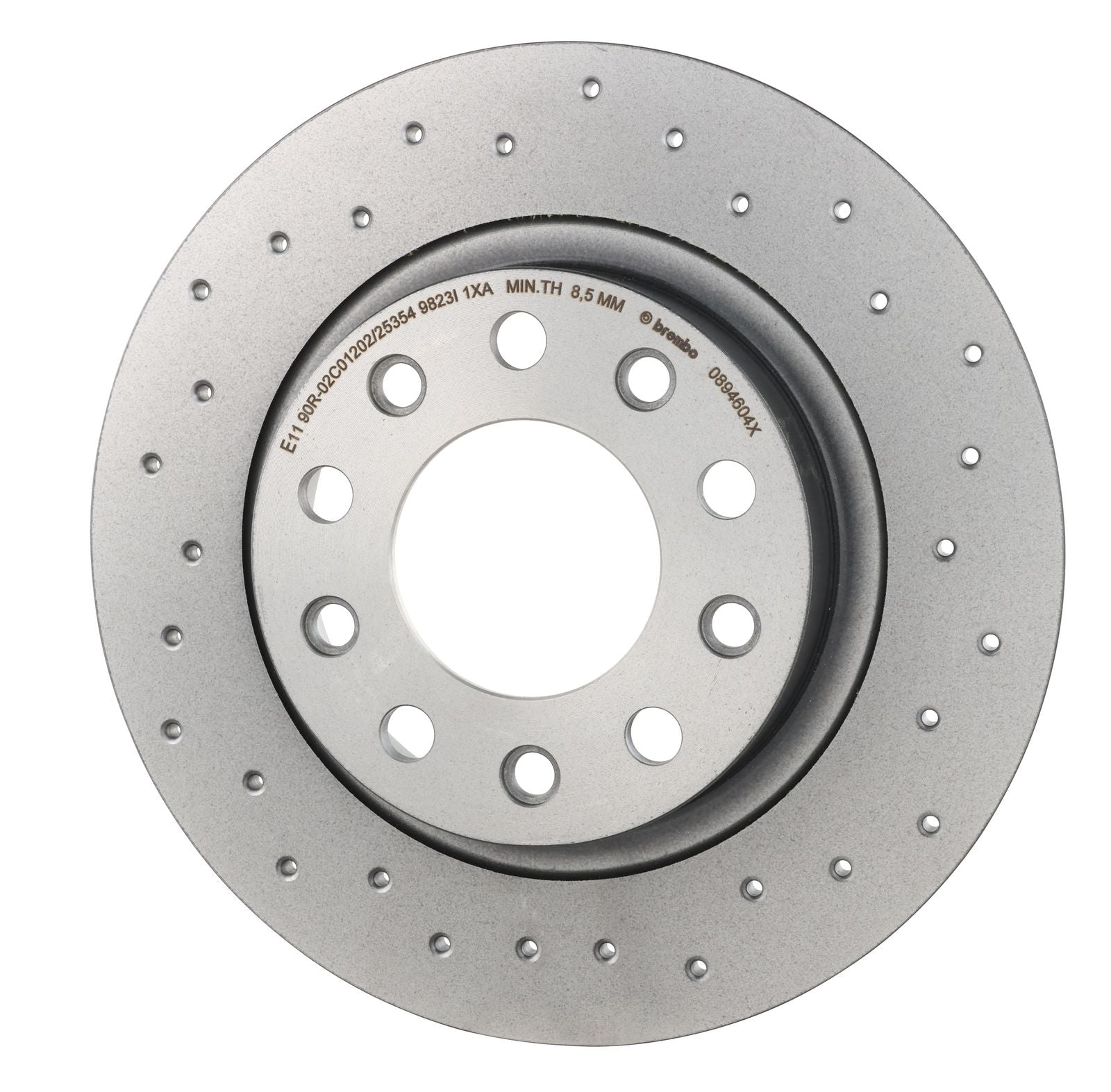 XTRA Drilled Rear Disc Brake Rotor - 08.9460.4X_07