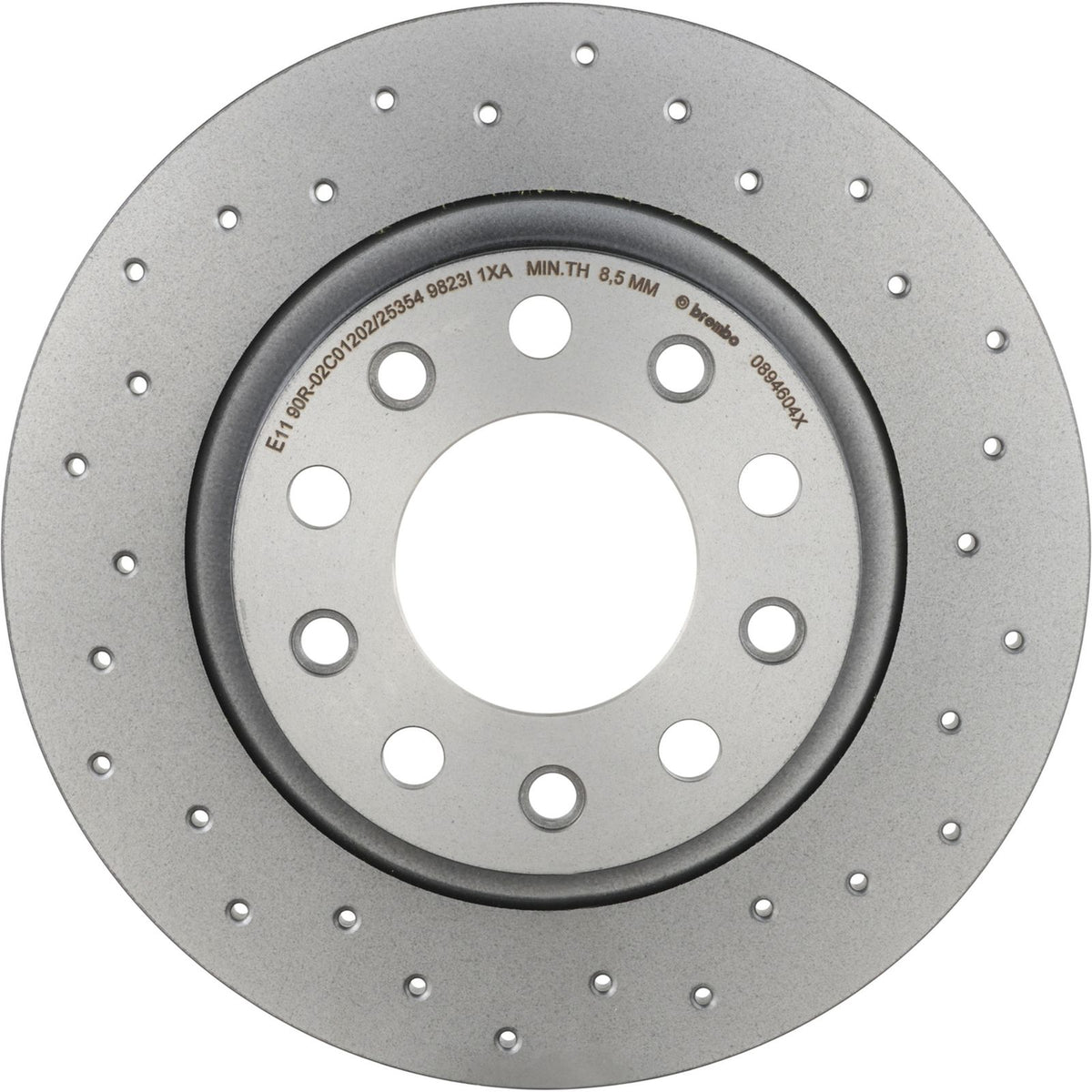 XTRA Drilled Rear Disc Brake Rotor - 08.9460.4X_03