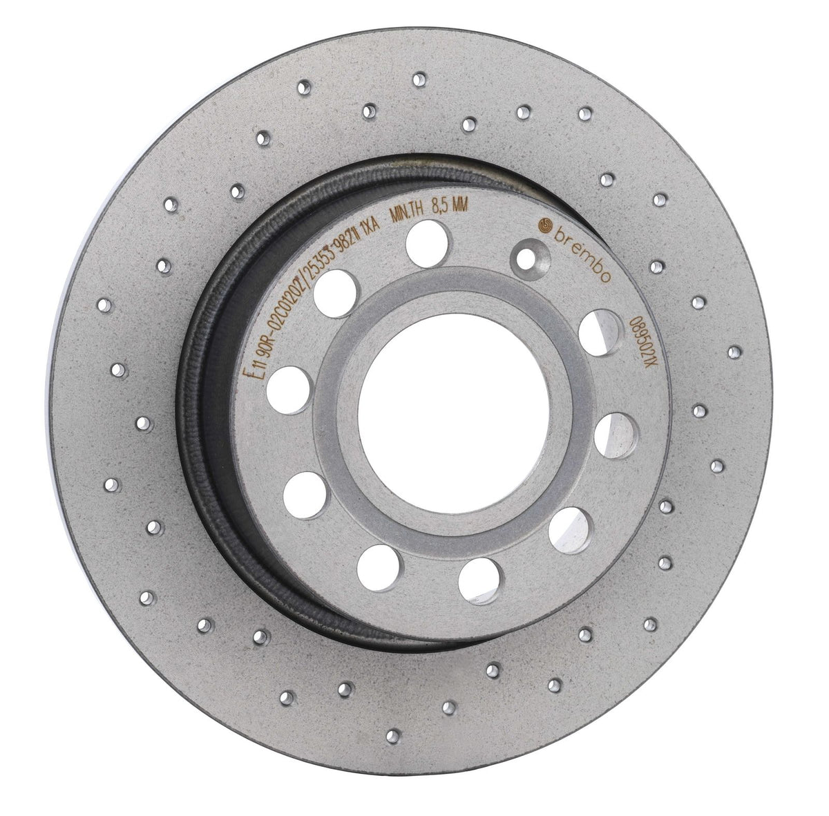 XTRA Drilled Rear Disc Brake Rotor - 08.9502.1X_30