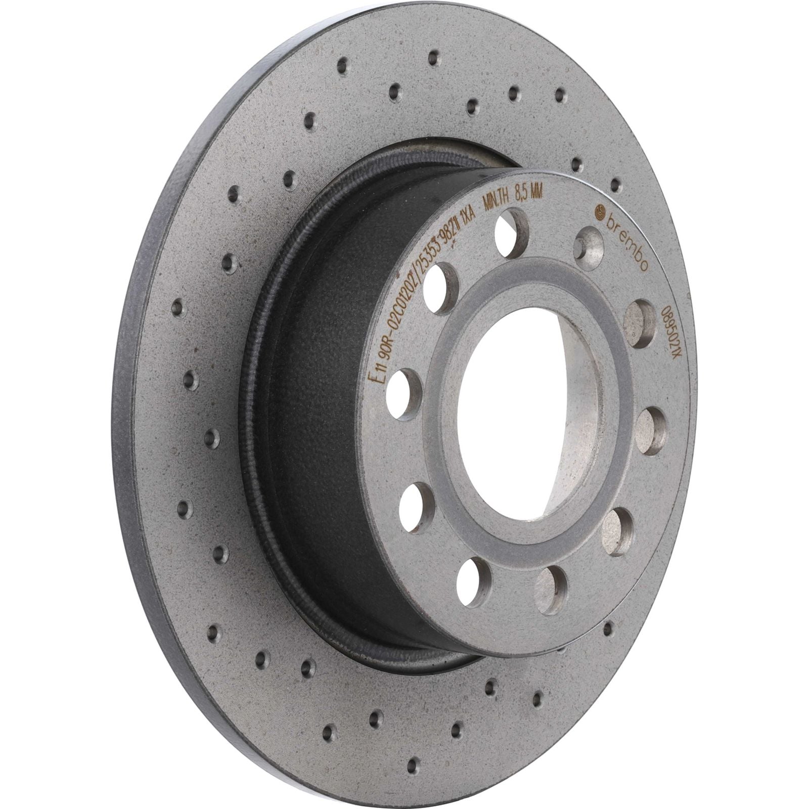 XTRA Drilled Rear Disc Brake Rotor - 08.9502.1X_04