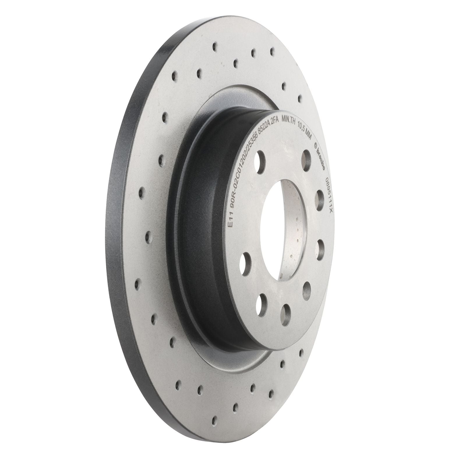 XTRA Drilled Rear Disc Brake Rotor - 08.9511.1X_27