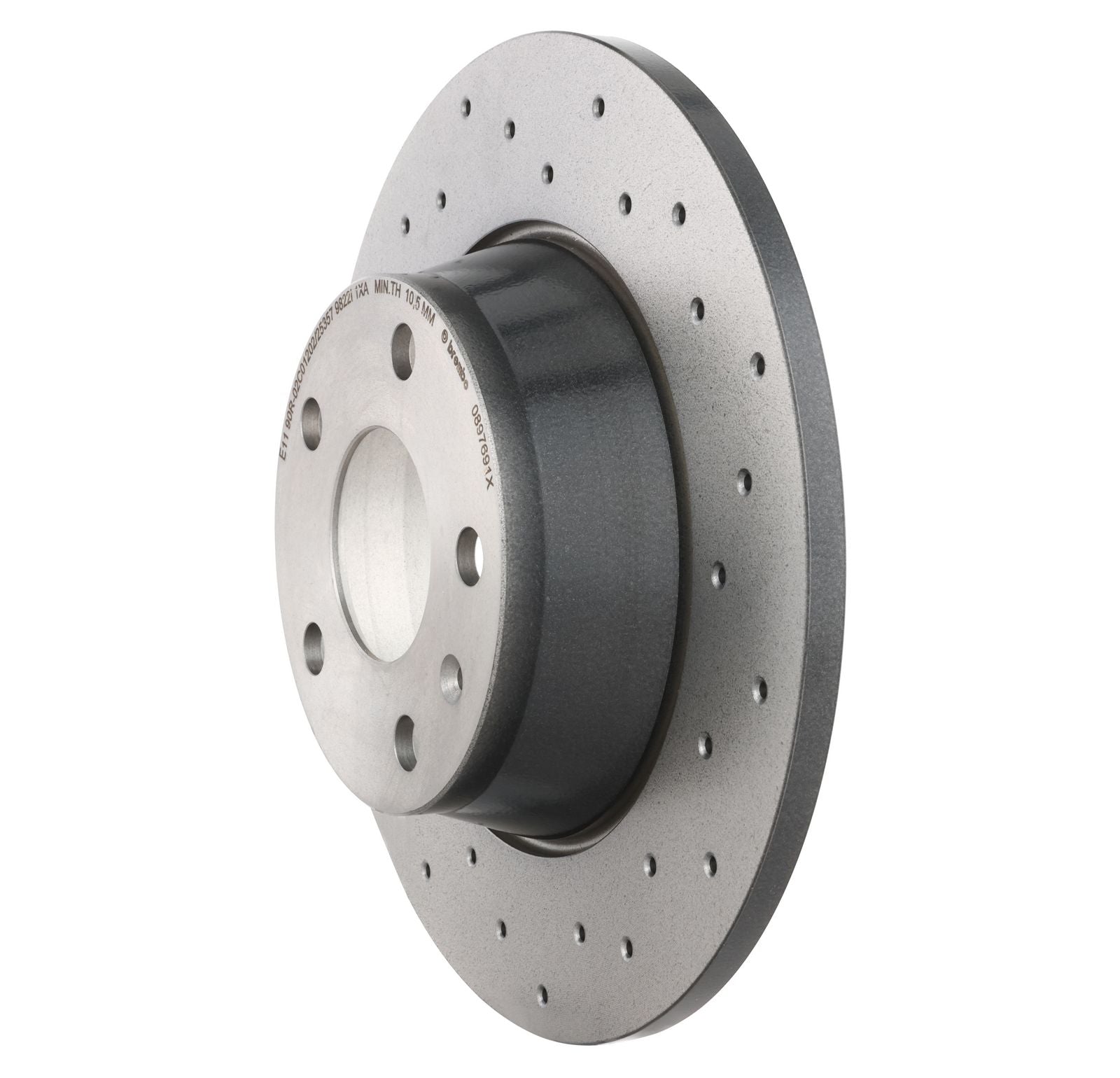 XTRA Drilled Rear Disc Brake Rotor - 08.9769.1X_11