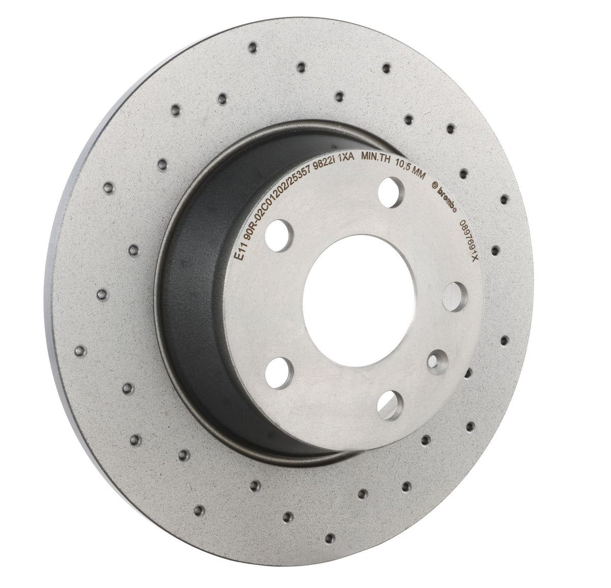 XTRA Drilled Rear Disc Brake Rotor - 08.9769.1X_29