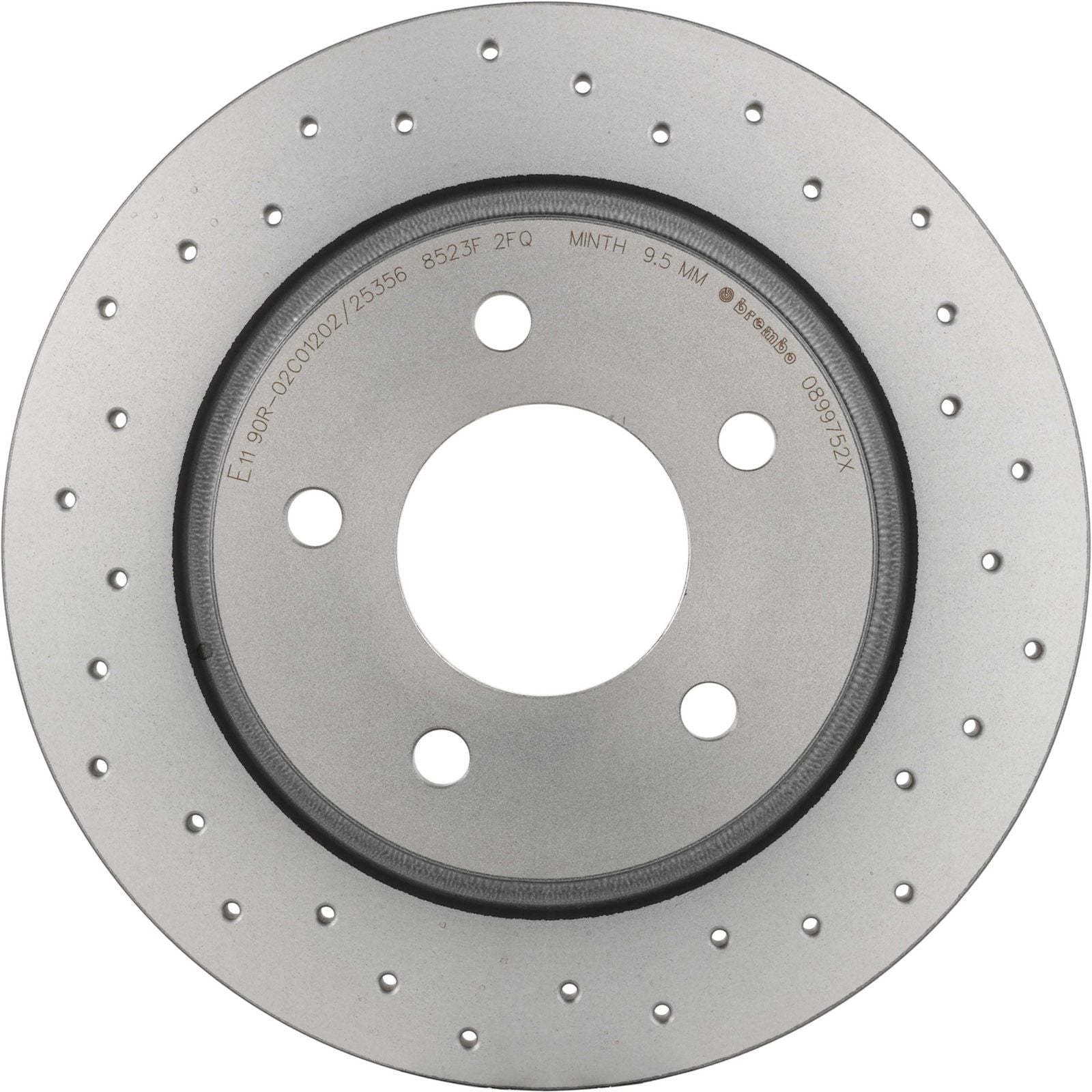 XTRA Drilled Rear Disc Brake Rotor - 08.9975.2X_03