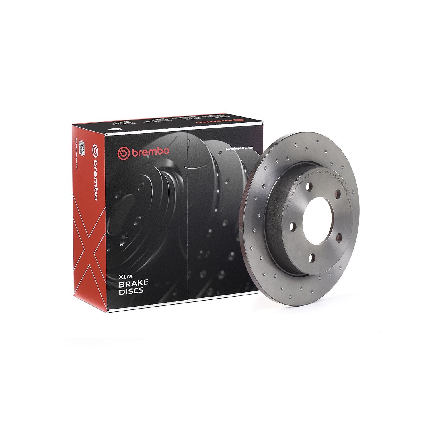 XTRA Drilled Rear Disc Brake Rotor - 08.A029.1X_02