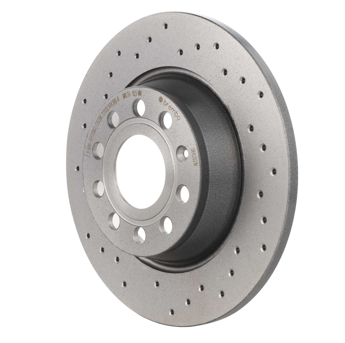 XTRA Drilled Rear Disc Brake Rotor - 08.A202.1X_10