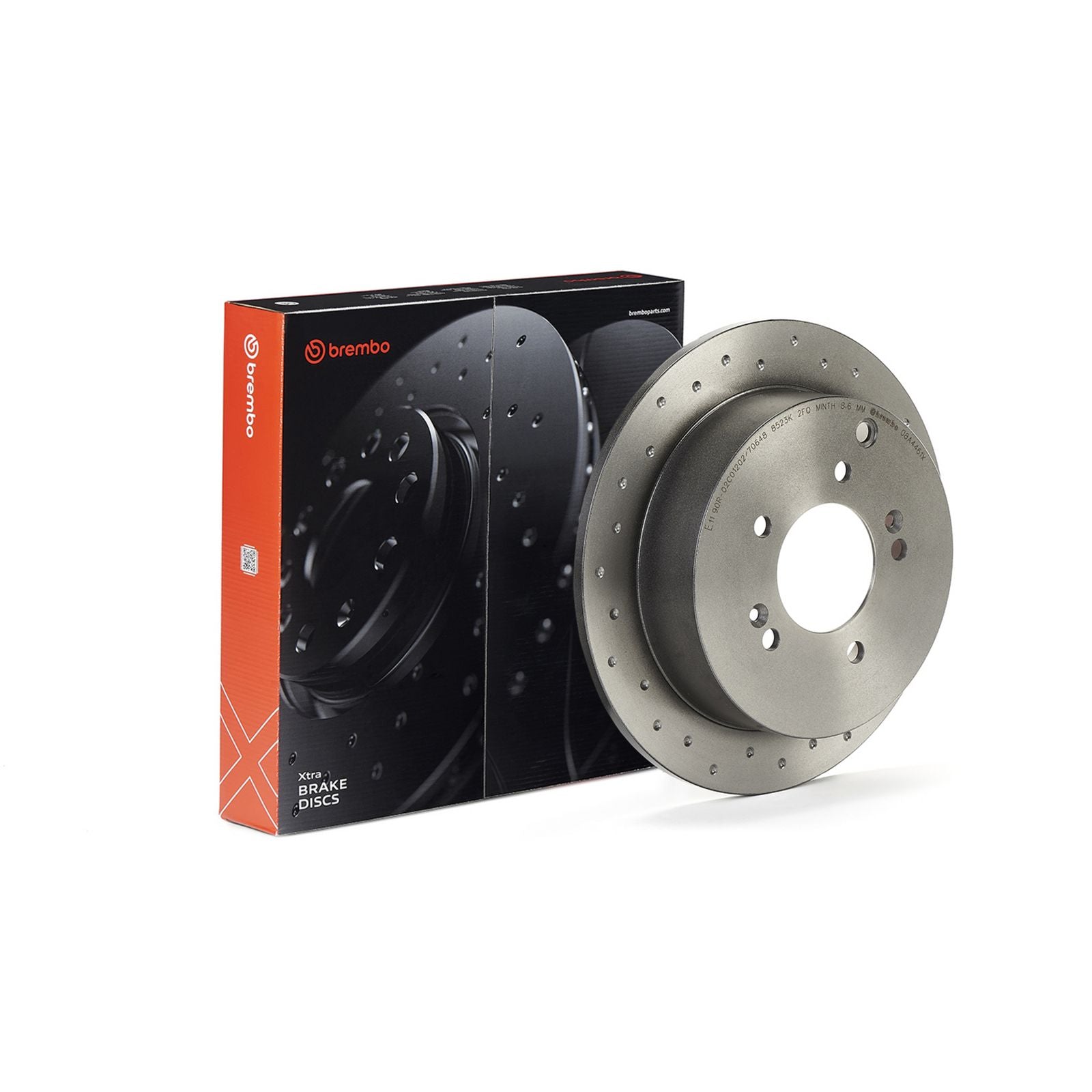 XTRA Drilled Rear Disc Brake Rotor - 08.A446.1X_03