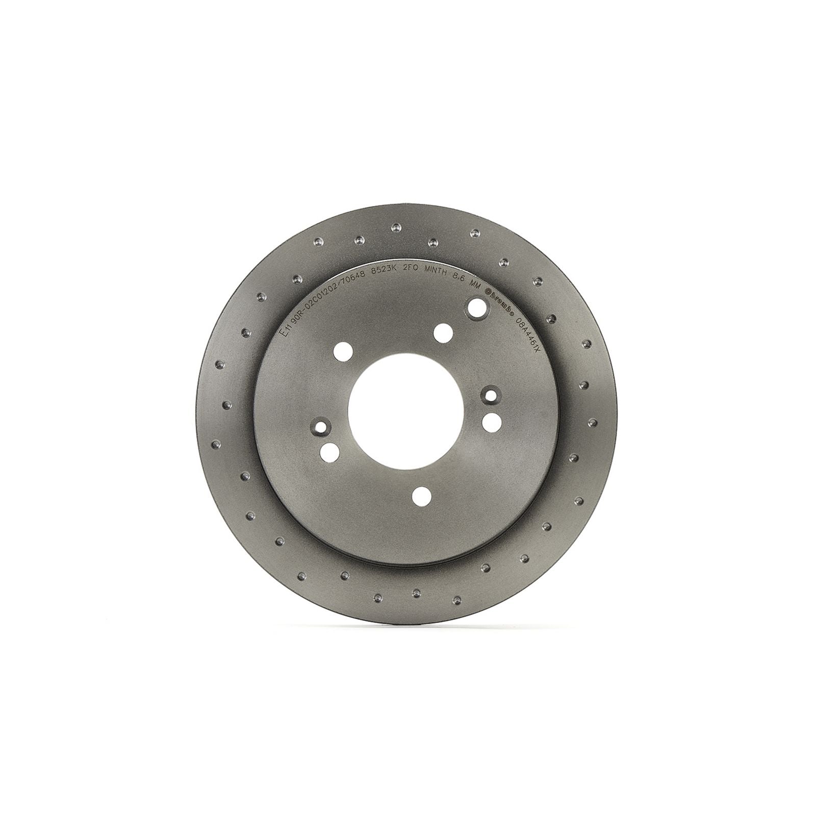 XTRA Drilled Rear Disc Brake Rotor - 08.A446.1X_02