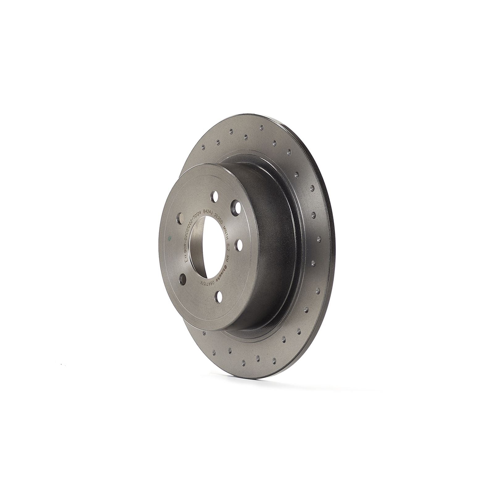 XTRA Drilled Rear Disc Brake Rotor - 08.A715.1X_03