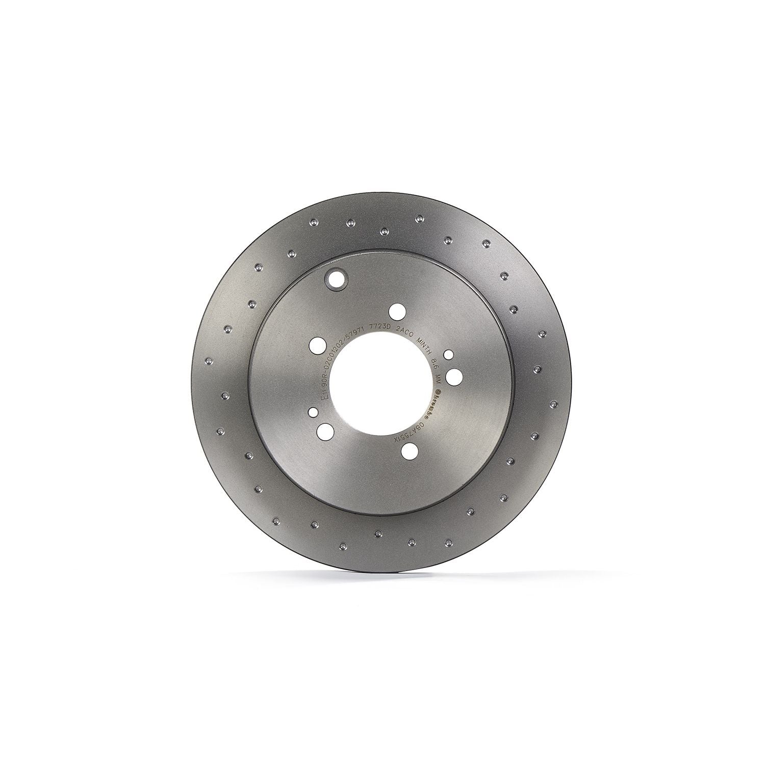 XTRA Drilled Rear Disc Brake Rotor - 08.A755.1X_02
