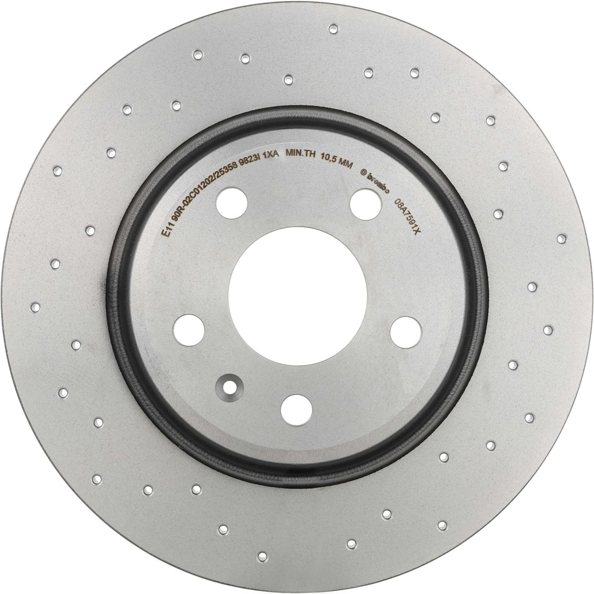 XTRA Drilled Rear Disc Brake Rotor - 08.A759.1X_01