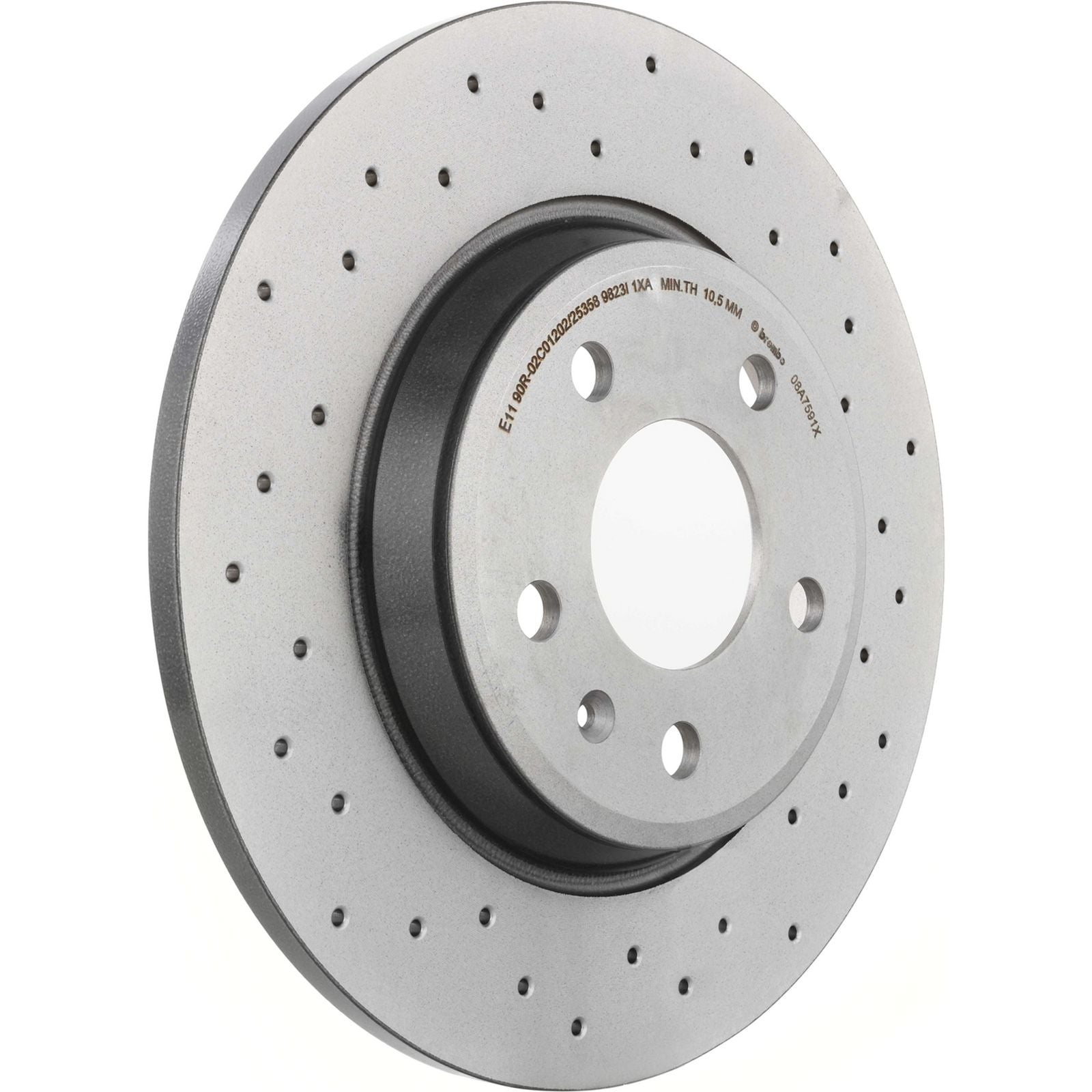 XTRA Drilled Rear Disc Brake Rotor - 08.A759.1X_03