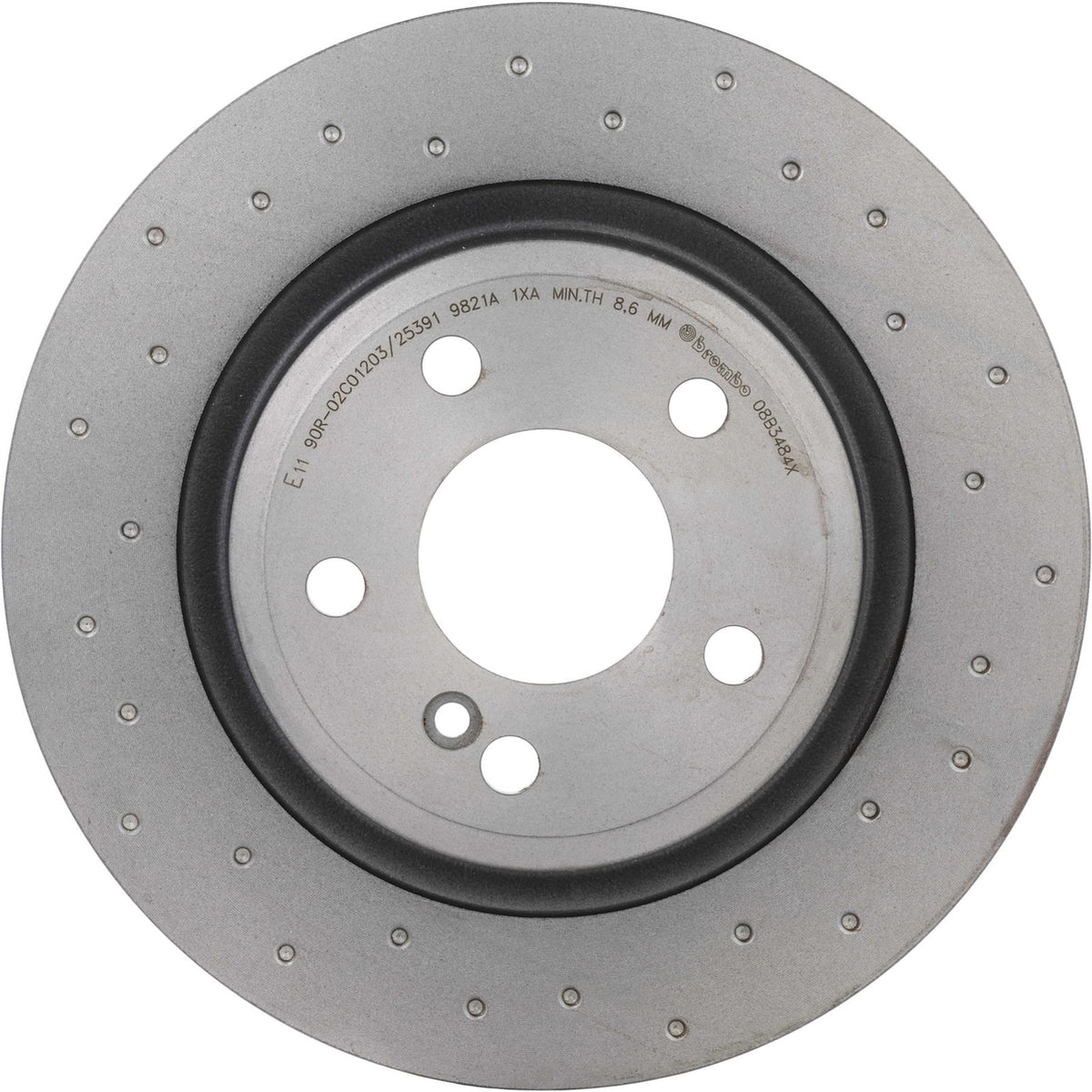 XTRA Drilled Rear Disc Brake Rotor - 08.B348.4X_04