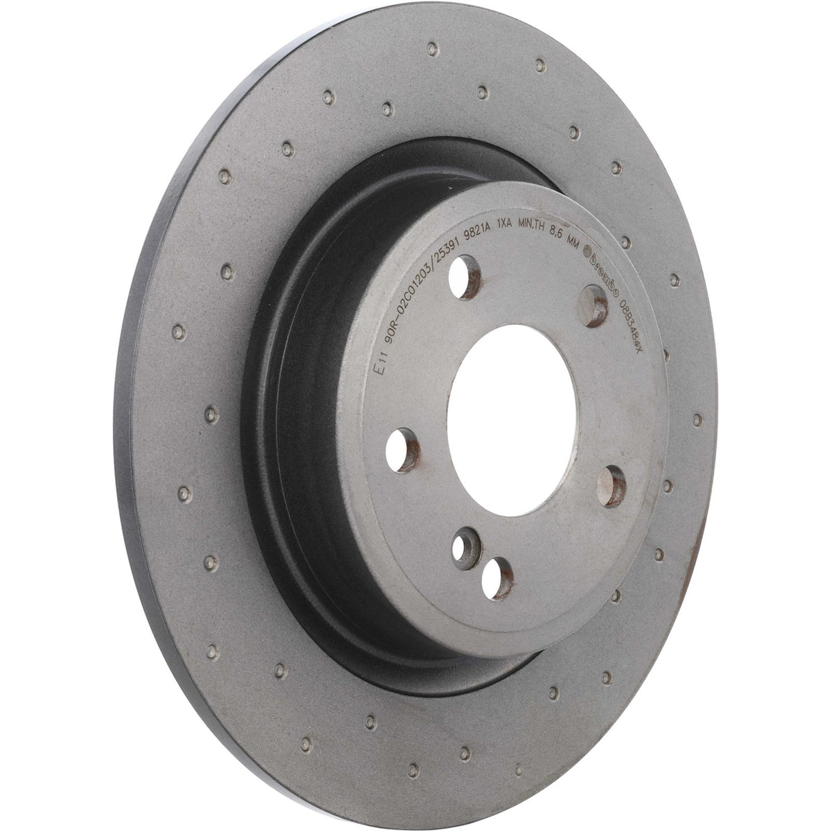 XTRA Drilled Rear Disc Brake Rotor - 08.B348.4X_06