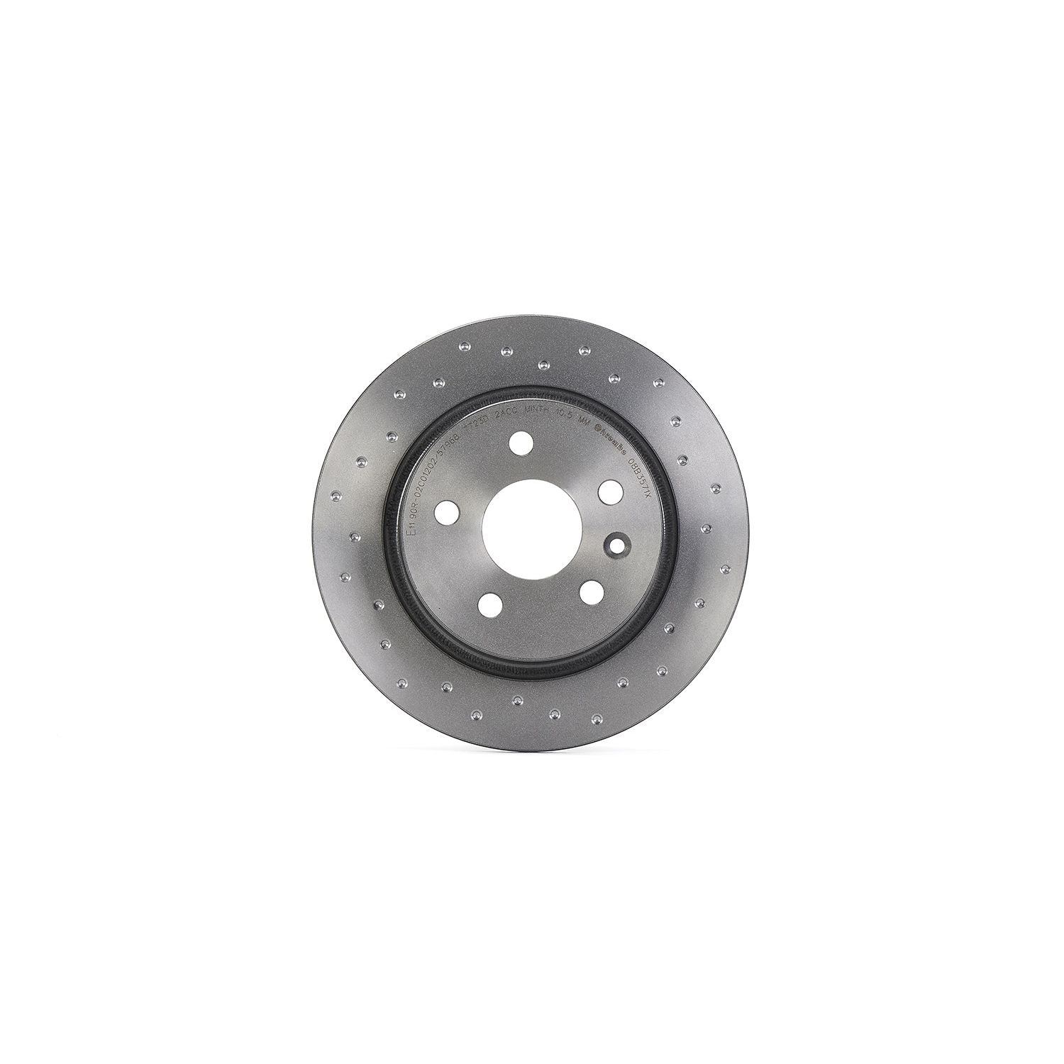 XTRA Drilled Rear Disc Brake Rotor - 08.B357.1X_01