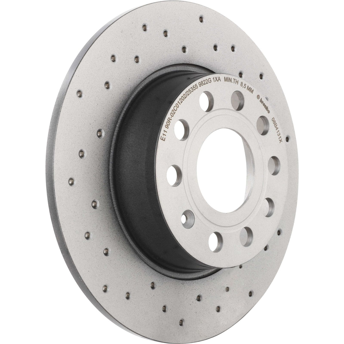 XTRA Drilled Rear Disc Brake Rotor - 08.B413.1X_01