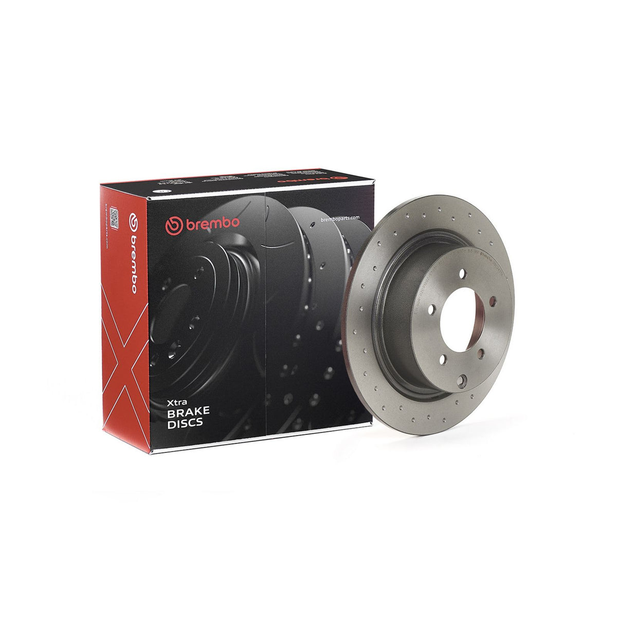 XTRA Drilled Rear Disc Brake Rotor - 08.C247.1X_01