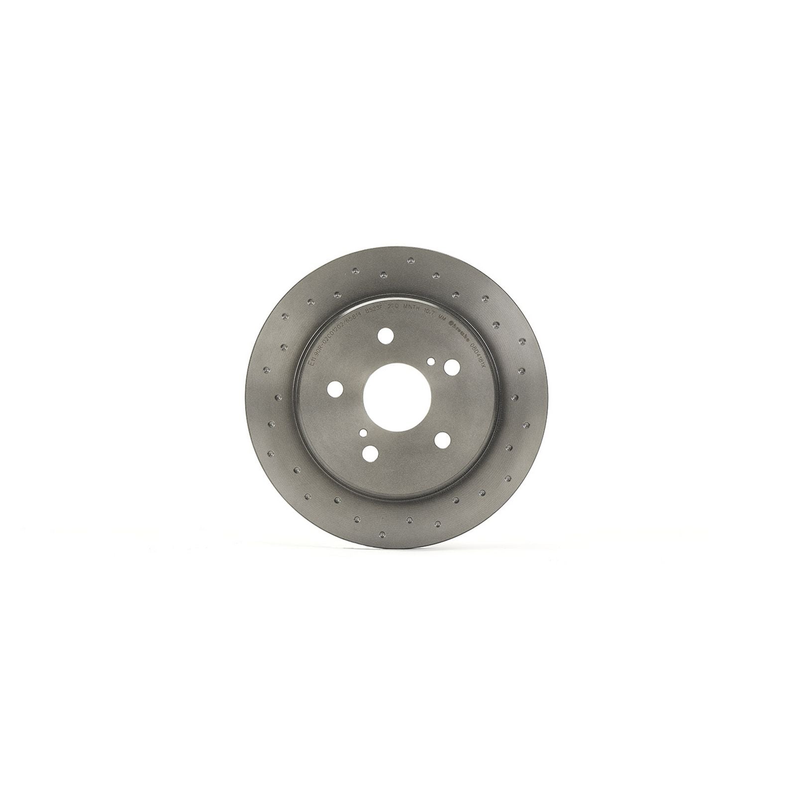XTRA Drilled Rear Disc Brake Rotor - 08.D418.1X_02