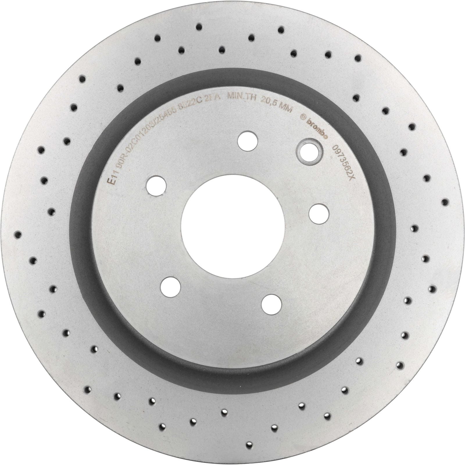 XTRA Drilled Rear Disc Brake Rotor - 09.7356.2X_04