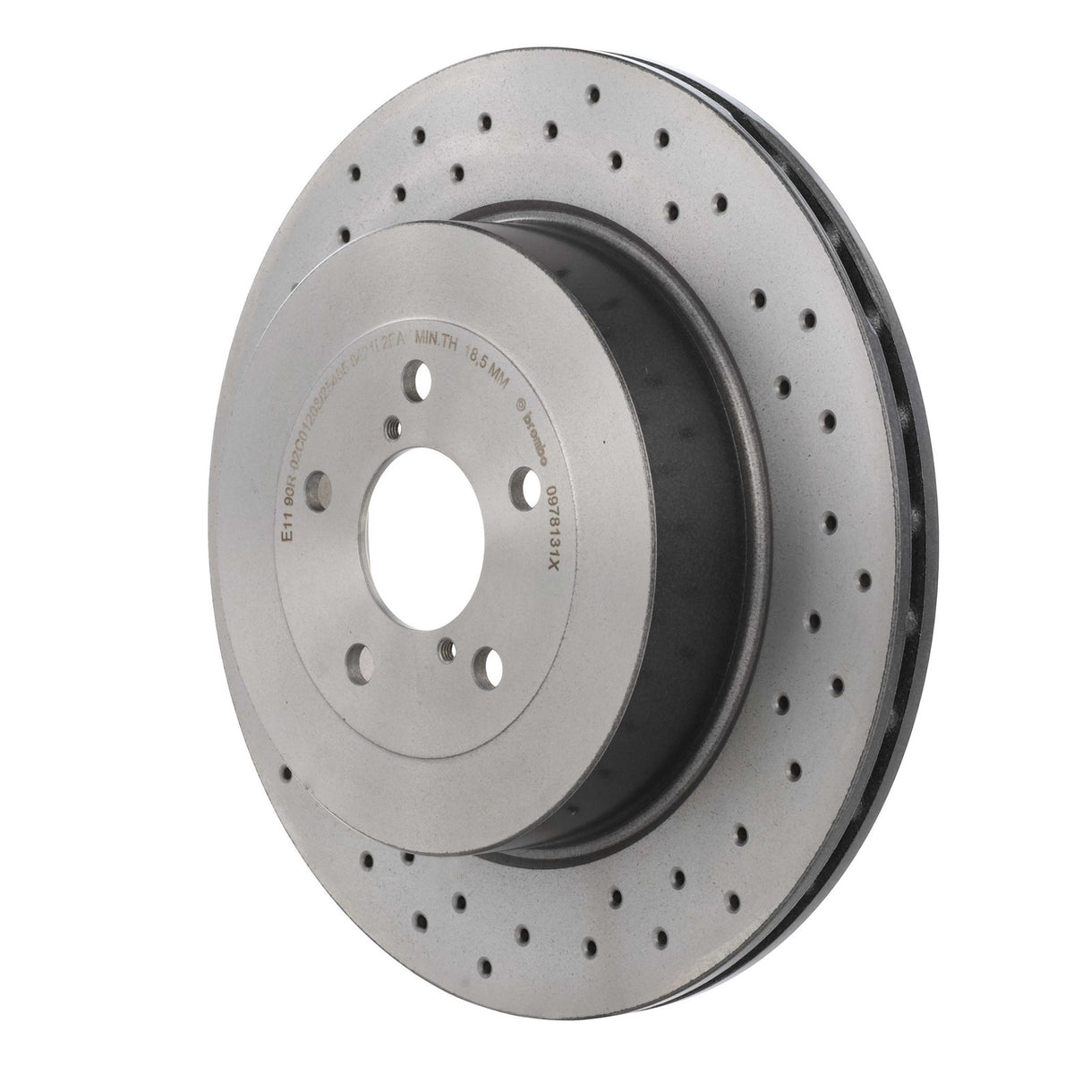 XTRA Drilled Rear Disc Brake Rotor - 09.7813.1X_10