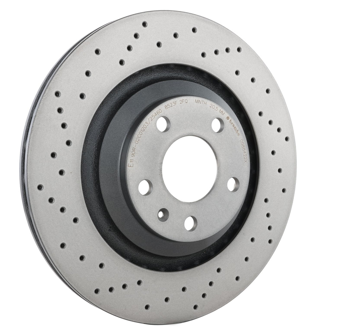 XTRA Drilled Rear Disc Brake Rotor - 09.8842.2X_29