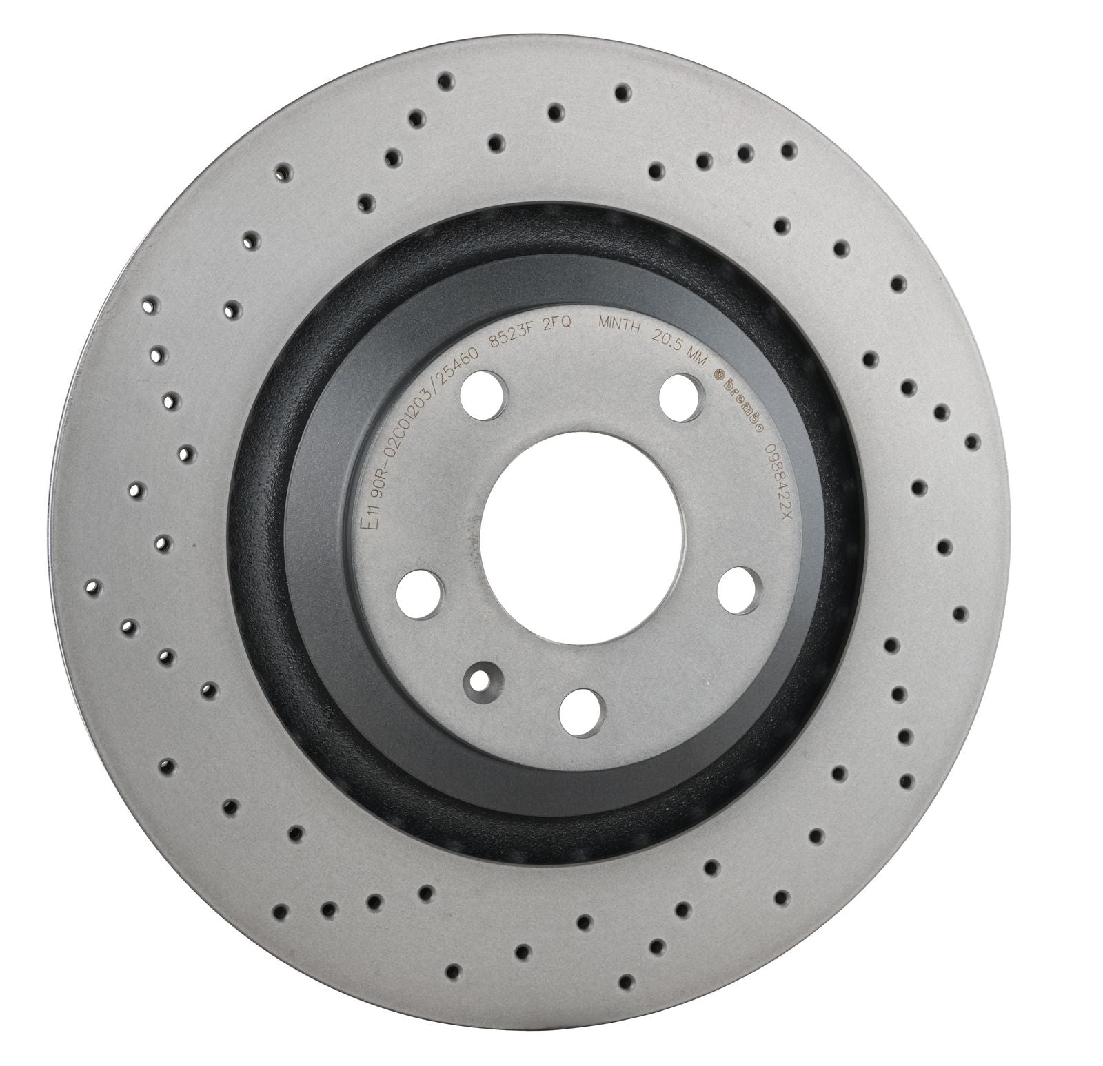 XTRA Drilled Rear Disc Brake Rotor - 09.8842.2X_30
