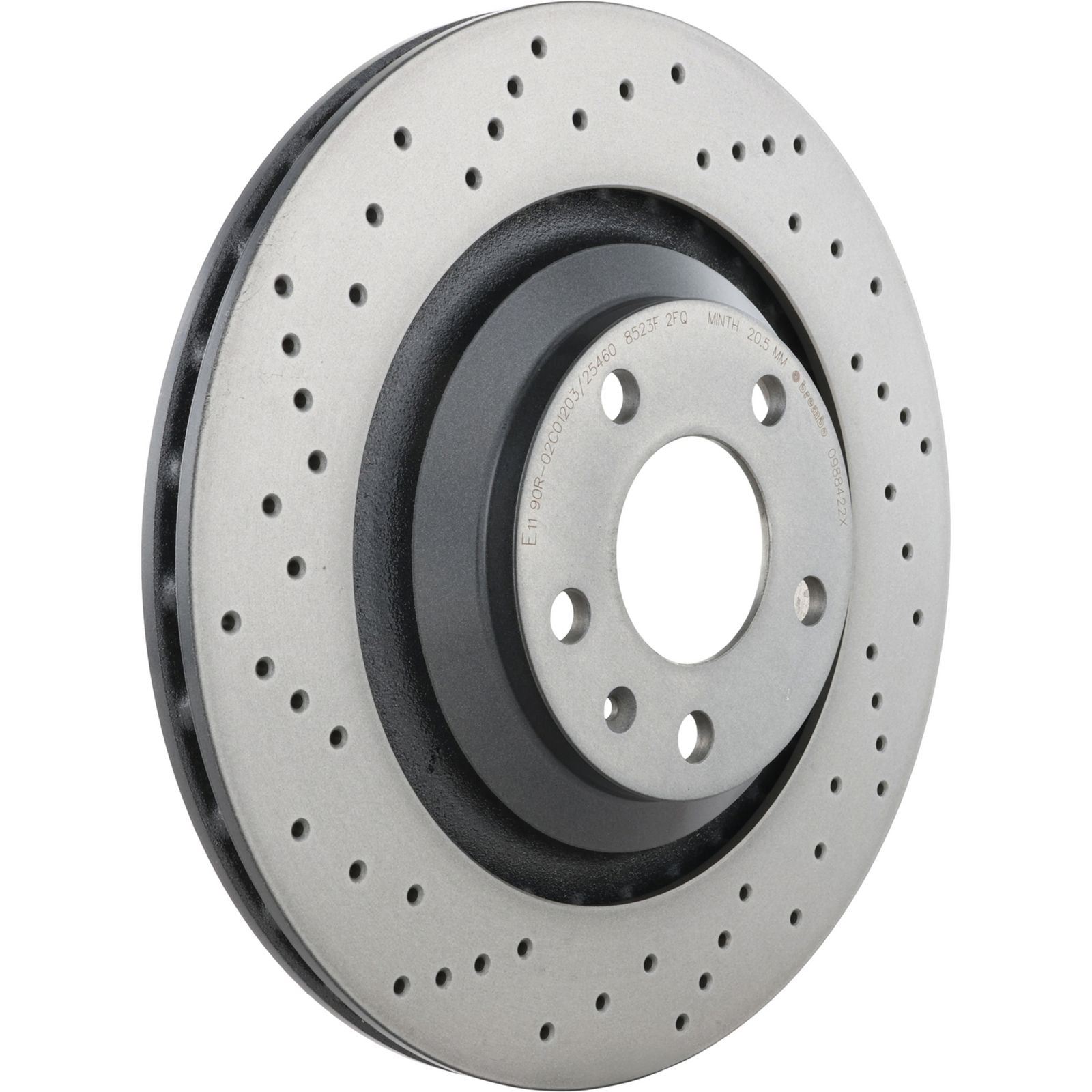 XTRA Drilled Rear Disc Brake Rotor - 09.8842.2X_01