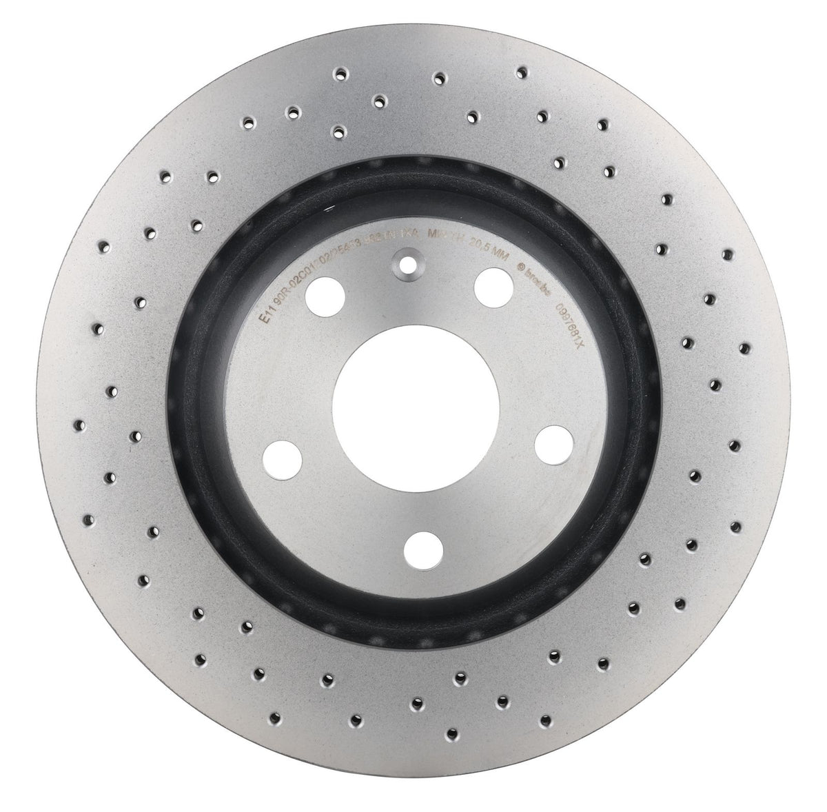 XTRA Drilled Rear Disc Brake Rotor - 09.9768.1X_06