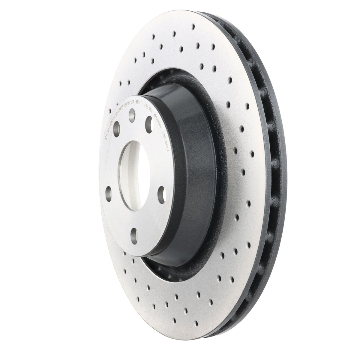 XTRA Drilled Rear Disc Brake Rotor - 09.9768.1X_10