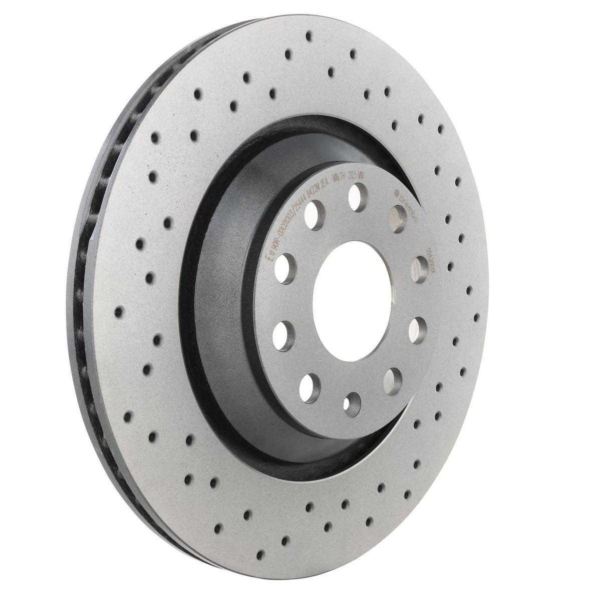 XTRA Drilled Rear Disc Brake Rotor - 09.A200.1X_28