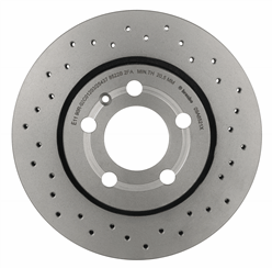 XTRA Drilled Rear Disc Brake Rotor - 09.A652.1X_06