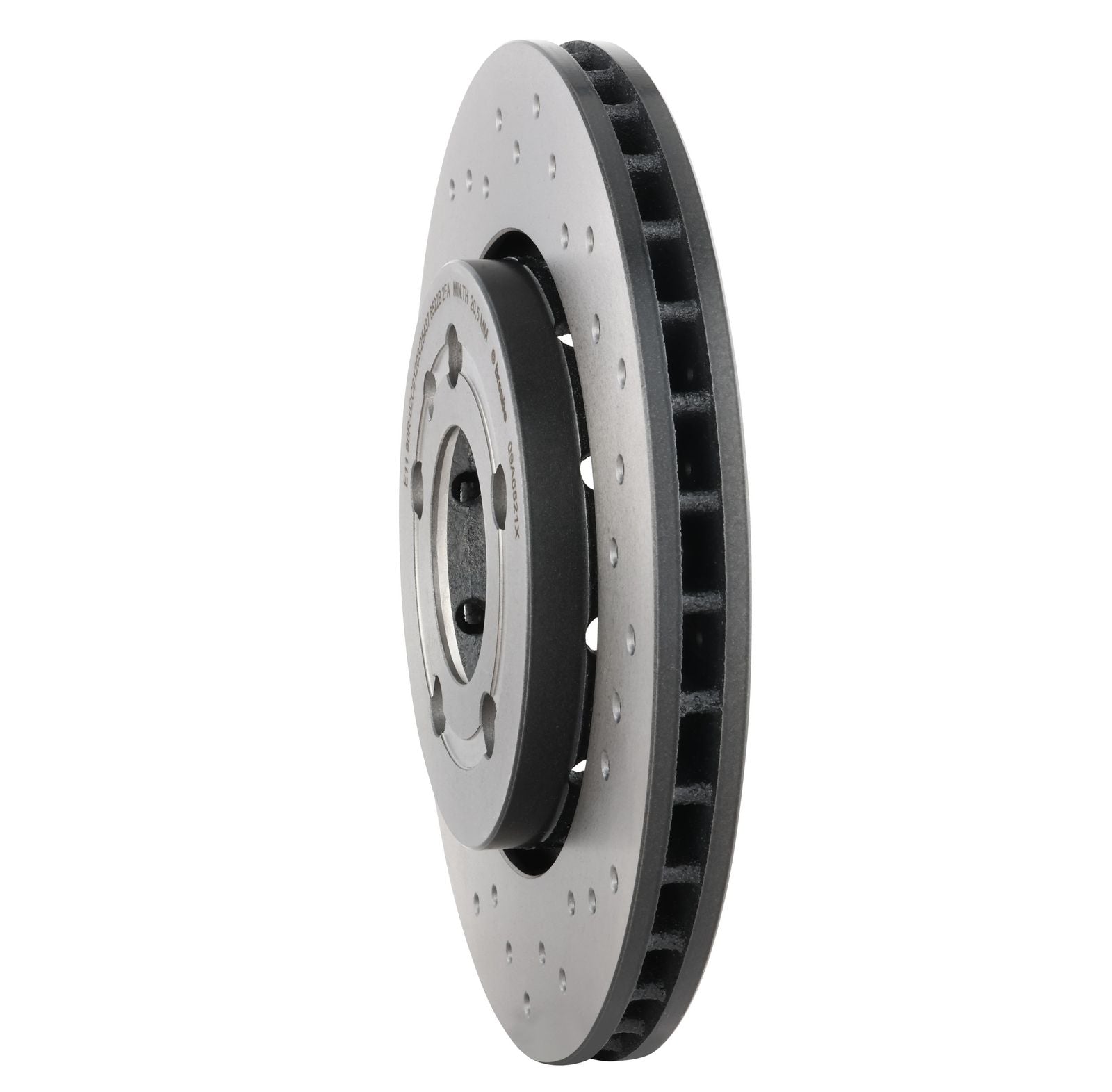 XTRA Drilled Rear Disc Brake Rotor - 09.A652.1X_12