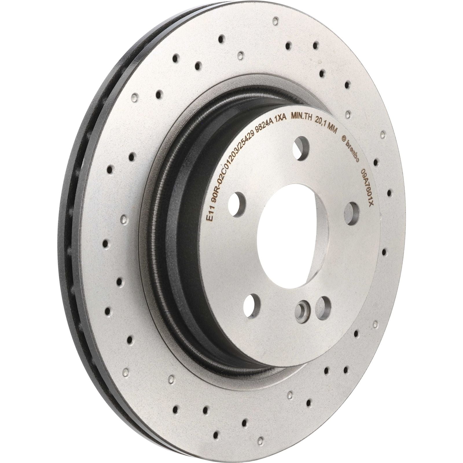 XTRA Drilled Rear Disc Brake Rotor - 09.A760.1X_06