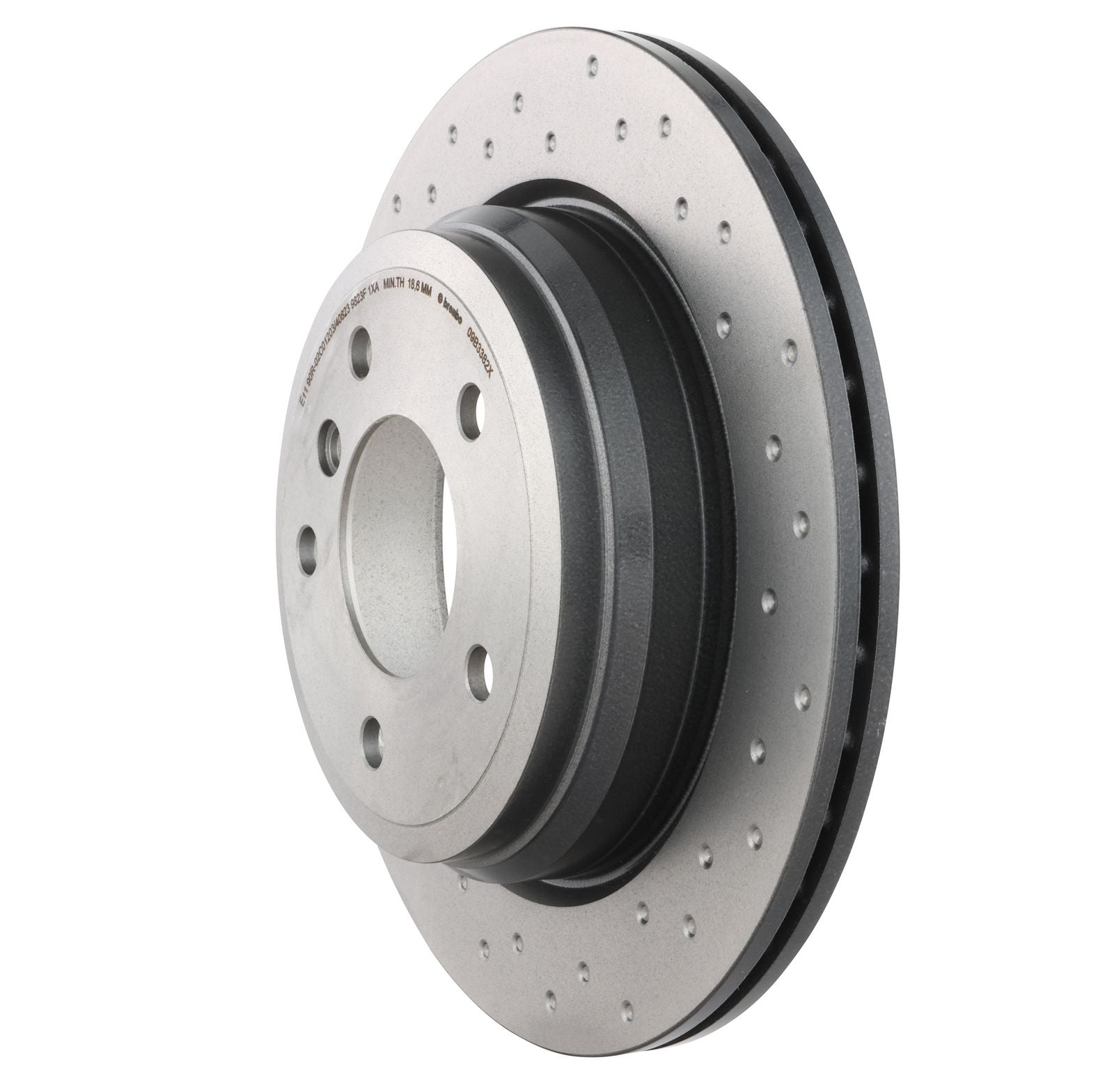 XTRA Drilled Rear Disc Brake Rotor - 09.B338.2X_12
