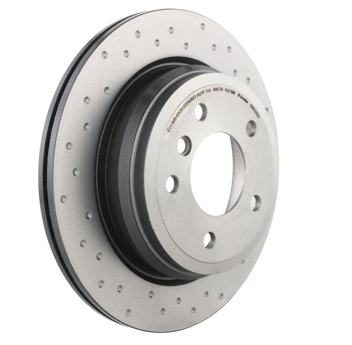 XTRA Drilled Rear Disc Brake Rotor - 09.B338.2X_29