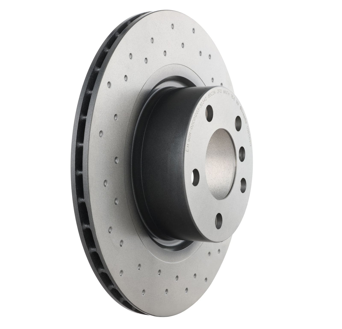 XTRA Drilled Rear Disc Brake Rotor - 09.B569.1X_27