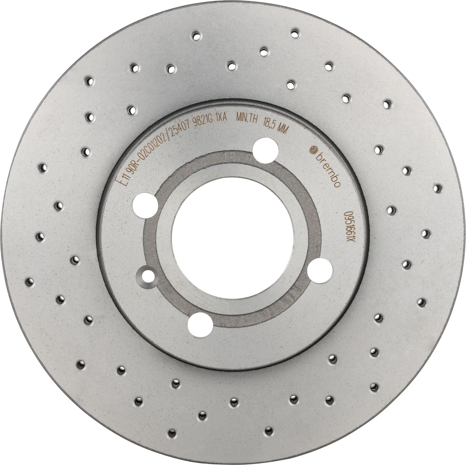 XTRA Front Disc Brake Rotor - 09.5166.1X_03