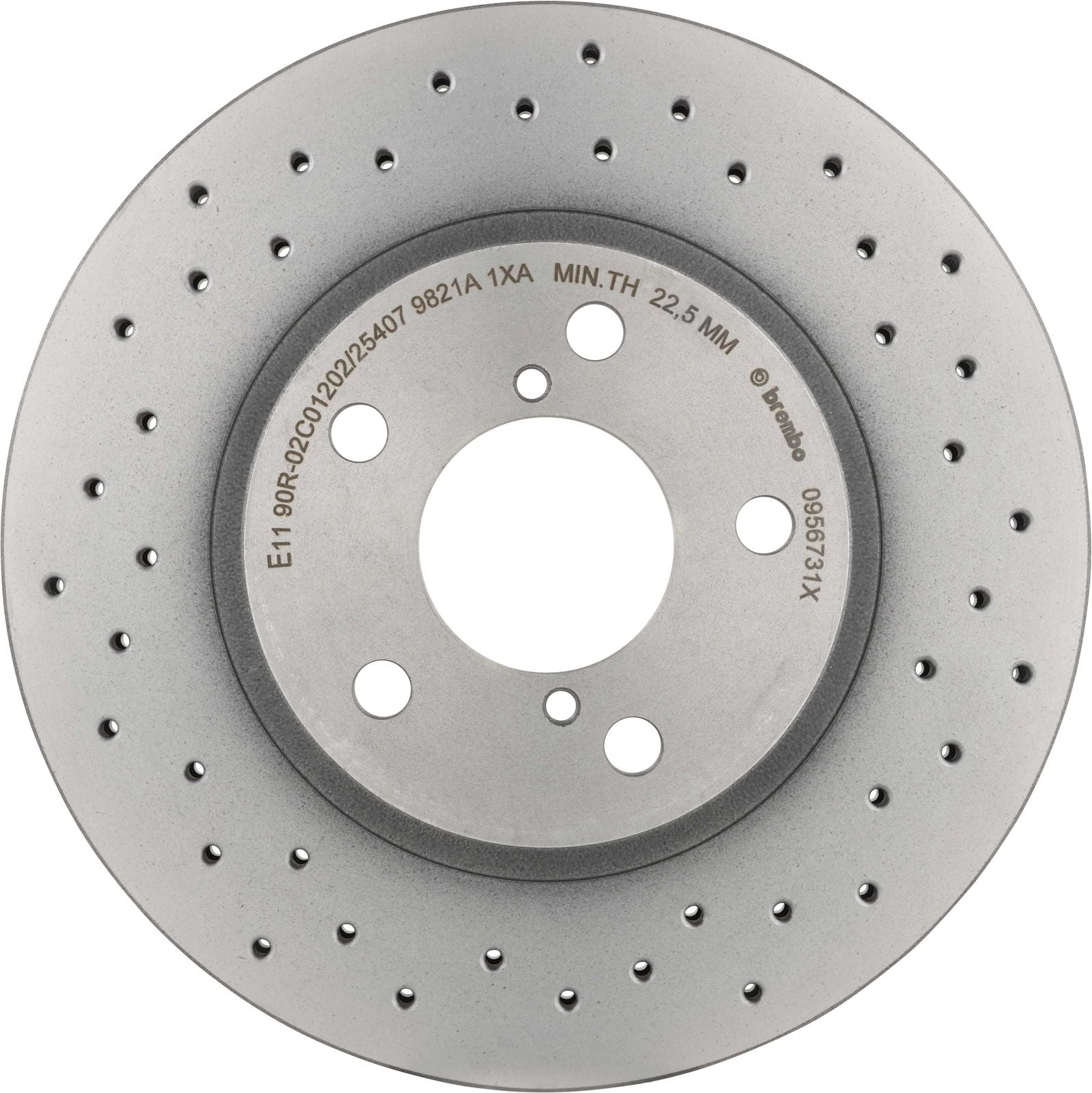 XTRA Front Disc Brake Rotor - 09.5673.1X_03