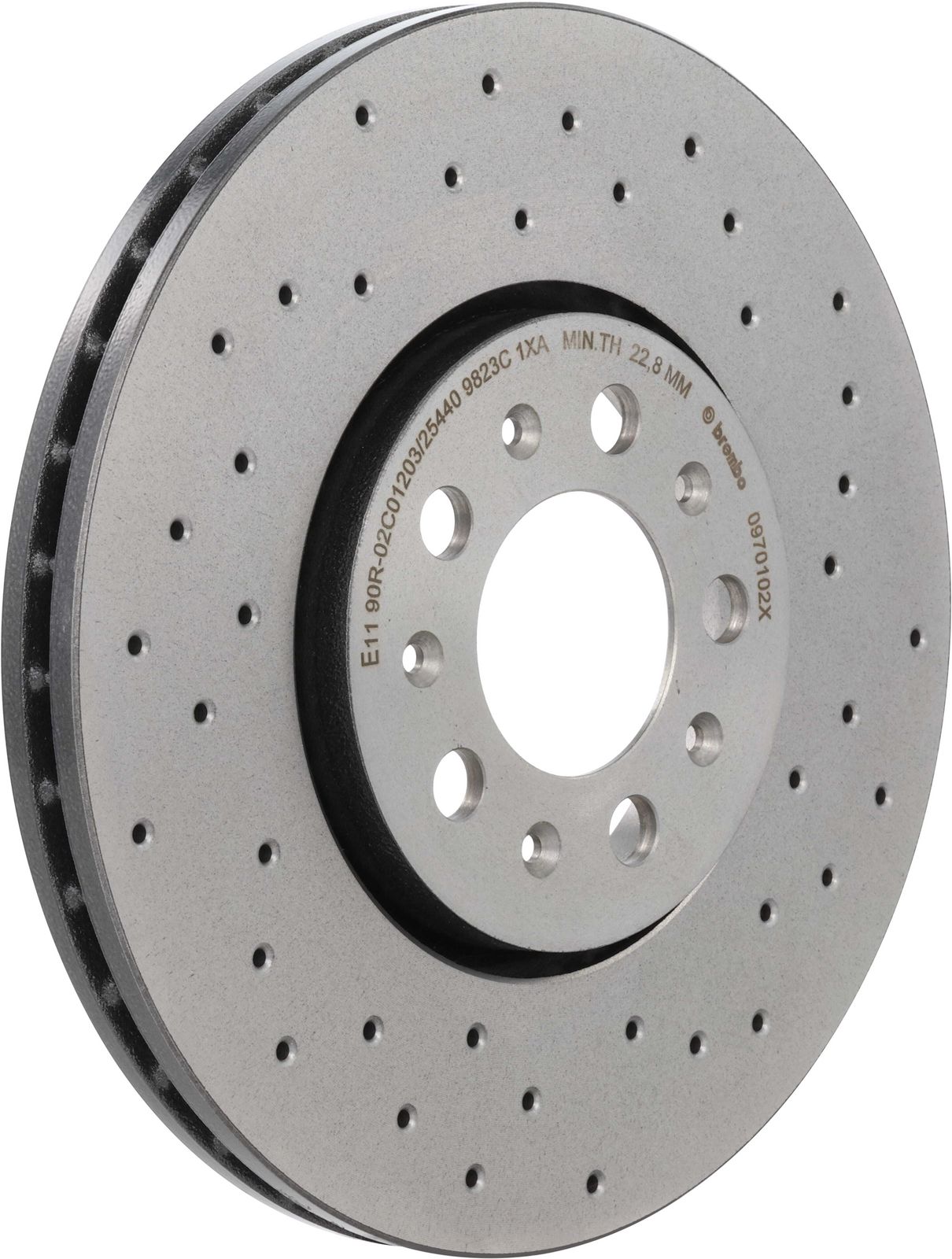 XTRA Front Disc Brake Rotor - 09.7010.2X_01