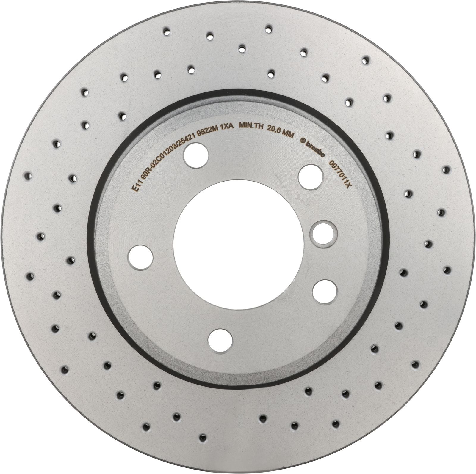 XTRA Front Disc Brake Rotor - 09.7701.1X_03