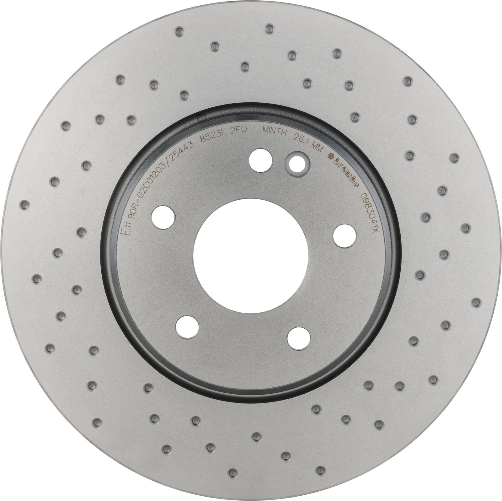XTRA Front Disc Brake Rotor - 09.8304.1X_03