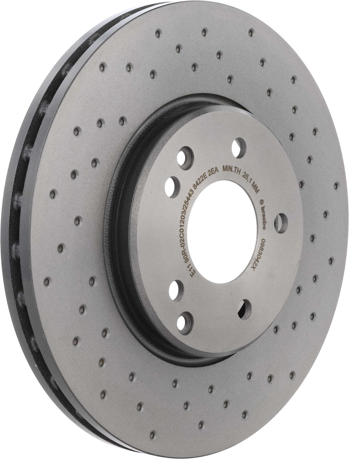 XTRA Front Disc Brake Rotor - 09.8304.2X_01