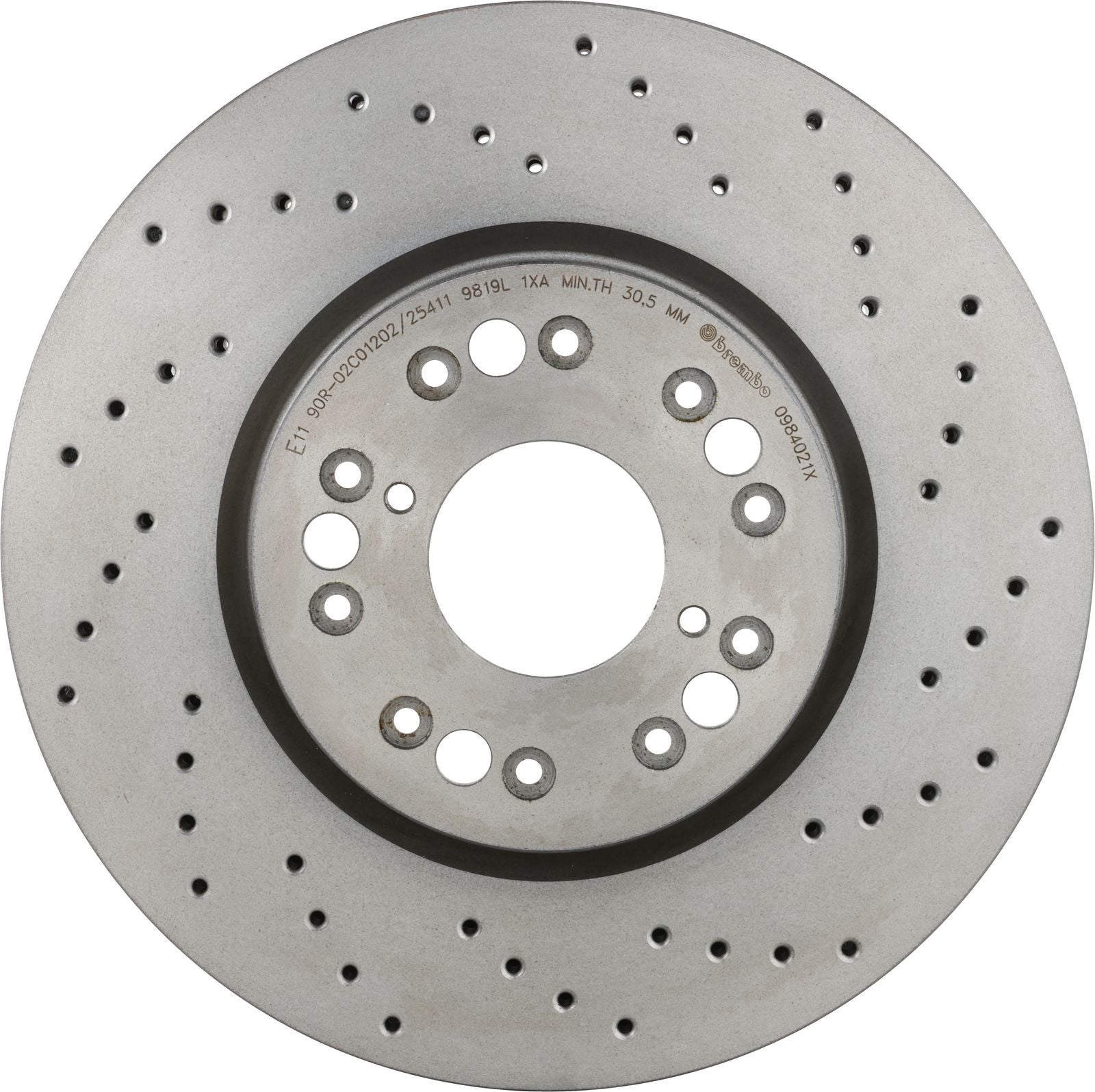 XTRA Front Disc Brake Rotor - 09.8402.1X_03